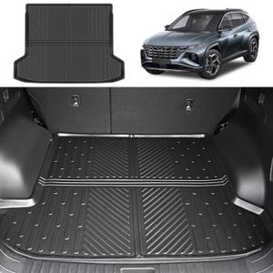 Cargo Liner Fit for 2022-2024 Hyundai Tucson Cargo Mat TPE Trunk Liner All Weather Trunk Mat for 2024 Hyundai Tucson Accessories(with Optional Bose Premium Audio System)