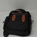 PIIOSER Diaper Bag Tote with Ice Pack, Large Capacity & Waterproof Bag Travel Backpack for Moms Dads, Insulated Insulated Baby Cooler Bag with Changing Pad, Stroller Straps & Pacifier Case, Black