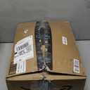 JOLLYVOGUE Calming Dog Bed Medium Size Dog, Anti-Anxiety Donut Medium Pet Bed, 31 inches Fluffy Faux Fur Round Cat Bed, Fits up to 45 lbs Pets (Smoke Brown)