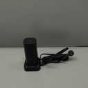 Power Strip with Wireless Charger, Flat Plug Surge Protector with 6FT Extension Cord, 12 AC Multiple Outlets, 4 USB (2 USB C), 15W Wireless Charging Power Tower for Home Office Dorm, Black