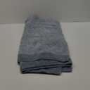 Snuggle Sac Blue Throw Blankets for Couch, Reversible Super Soft Warm Blankets Cozy Knit Blanket Fuzzy Plush Throws for Sofa, Bed, Gift, Heather Blue, 50 x 60 inches