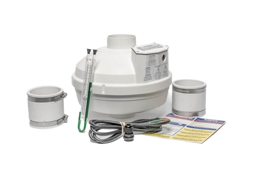 Festa AMG Prowler Radon Fan  3 Installation Kit - Quiet and Energy Efficient Radon Mitigation Inline Fans  High Performance 3 Duct Fan