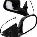 Driver and Passenger Side Mirrors Fit for 1995-1997 For Chevy Blazer S10 1994-1997 S10 Pickup 1995-1997 For GMC Jimmy S-15 Power Operated Manual Fold Non-heated Exterior Mirrors GM1320127
