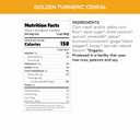Nature's Path Organic Golden Turmeric Cereal, 10.6 oz (Pack of 6), with Cinnamon, Ginger, and Cardamom, Gluten Free, Non-GMO (EXP 07/10/26)