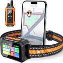 Meowant GPS Wireless Dog Fence &Training Collar with Remote, Free App, 82ft to 7000ft Electric Fence, Waterproof LCD Collar, 3 Training Modes, for Dogs Over 10Lbs, Outdoors