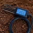 8 in 1 Soil Tester, Nitrogen, Phosphorus, Potassium Npk Tester, Ph, Moisture, Nutrient Conductivity, Ec Meter, High Accuracy Digital Sensitive, Soil Fertility Test