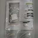 Indoor Cat Door Small Pet With 4-Way Locking, Weatherproof Interior And Exterior | Ideal For Cats, Dogs, Kittens, Puppies, Pets Home Access Safety, Dog Door, Weather-Resistant Perfect Other Pets (M)