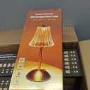 8 Pcs Cordless Table Lamp Rechargeable Touch Lamp, Gold Flower
Alloy & Acrylic, 4.9x11.8 Inch, 1800mAh Battery, USB Charging, 9olor Touch Dimming, Bedroom Living Room Decoration