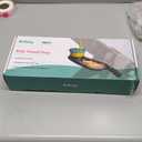 Snack Tray Fits for UPPAbaby Vista/Vista V2/Vista V3/Cruz/Cruz V2/ RumbleSeat/RumbleSeat V2, Stroller Tray with Cup Holder & Recessed Bowl, Dishwasher Safe, Quick Attachment, Folds with Stroller, Grey