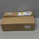 MyGift Modern Metal Wire Wall Mounted Vinyl Records Storage Racks, Hanging LP Record Holders, Floating Album Cover Display Shelves, Set of 2 (Vintage Copper-2 Pcs)