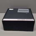 Shower System with Tub Spout, All Metal Black Bathtub Shower Faucet Set with High Pressure 10 Inch Rain Shower Head and Handheld Shower Head Set, Matte Black (Valve Include