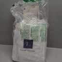 Lush Decor - Duvet Cover Set, 3-Piece Cotton Bedding with Matching Shams, Contrast Edge & Stylish Border (Reyna Off-White/Blue, Full/Queen)