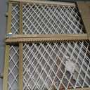 Toddleroo by North States - Diamond Mesh Wooden Baby Gate: Pressure Mounted Baby Gate for Doorways - Adjustable 26.5 to 42 Inches Wide - 23 Inches Tall