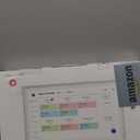 Digital Calendar, 21.5 Inch Electronic Calendar & Chore Chart, Smart Family Organizer with Interactive Touchscreen Display, Wall Mount or Desk Mount in Portrait or Landscape (White)