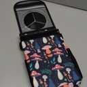 Car Trash Can  Multi-Purpose, Lightweight and Portable with Durable Water-Resistant Coating, No Installation Required, Practical and Ample Capacity, Variety of Colors.Mushroom