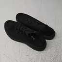 Women's Non Slip Work Shoes Slip Resistant Waterproof Chef Shoe for Restaurant Kitchen Food Service Nursing Hospital Staff Lightweight Walking Sneakers with Slip-On Design, Black, 12