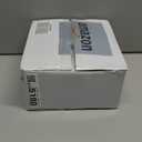 KOKUNKA Fruit Bowl for Kitchen Counter, 2 Tiered Oval Bowls with Metal Stand Porcelain Tiered Fruit Basket for Party Tiered Serving Stand for Fruit, Salad, Candy, Snacks, Blue