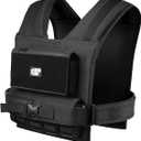 ENERGI CORE Adjustable Weighted Vest , 20lbs/30lbs/40lbs - Heavy Duty Tactical Weight Vest for Men & Women Workout - Removable Iron Weights, Reflective Strip & Zipper Pocket - Strength Training, Running & Fitness