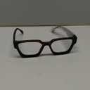livho Oversized Eyewear Frame for Woman and Men - Rectangle Fashion Glasses for Computer, Chic Preppy Frame