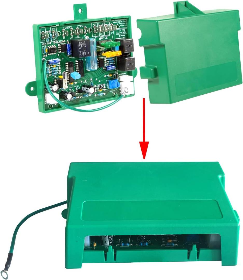 Micro P-711 Refrigerator Control Circuit Board Replacement for RV Black Box Electronic Main Power Control Board fit 2-Way and 3-Way Models Improved Functionality