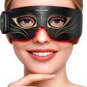 Viconor Red Light Therapy for Eyes, No Light Leakage Under Eye Red Light Therapy, 630nm Red Light & 850nm Infrared Red Light Therapy Device, Revital Eyes Red Light Therapy with Rechargeable Remote