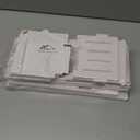 AOJEZOR Bathroom Storage Cabinet: Small Bathroom Storage Cabinet  Toilet Paper Holder Fit for Mega Roll,White