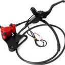 E-Bike Rear Disc Brake Compatible with Yozma IN 10 Electric Dirt Bike, Motorcycle Accessories Brake Assembly Left & Rear