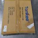 Calendar Whiteboard for Wall, TANKEE 17x13 Inches Whiteboard Calendar Cork Board Combo, Small Magnetic White Board with Wood Framed, Hanging Dry Erase Board for Kitchen Home Office School Planner