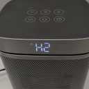 DREO Space Heater, 1500W Portable Electric Heaters for Indoor Use, PTC Ceramic Heater for Office with Remote, Thermostat, 70Oscillation, 12H Timer, 5 Modes, Quiet Safe Room Heater for Bedroom (Standard, Silver)