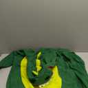 Funziez! Slim Fit Adult Onesie - Animal Costume - Plush Unisex Christmas One Piece Cosplay Suit for Women and Men (Medium, Green Dinosaur)