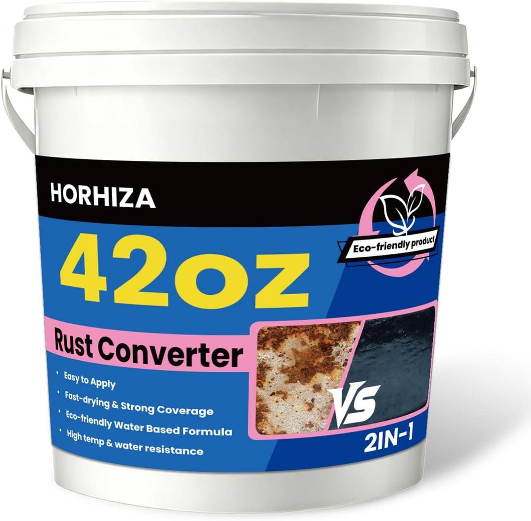 2 in 1 Black Rust Converter & Metal Primer 42 Oz