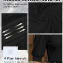 Summer Tops for Women 2026 Trendy Dressy Casual Blouse Puff Short Sleeve Shirts Knit Henley V Neck T Shirt Tunic