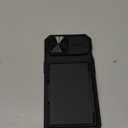 for iPhone 15, iPhone 14, iPhone 13 Wallet Case with Card Holder(4-5 Cards), Slide Camera Cover, Military Drop & RFID Protection, Heavy Duty Women Men Phone Case for iPhone 15/14/13, Black