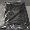 SPORT BEATS Stadium Seats with Back Support Bleacher Chairs with Back and Cushion Thick Padded Bleacher Seats Includes Shoulder Strap (Black)