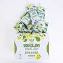 Vegan Collagen Konjac Jelly (Green Grape Flavor) 120g x 10 Packs  Low-Calorie Fruit Gel Snack, Gluten-Free, Plant-Based, 7 kcal per Pouch