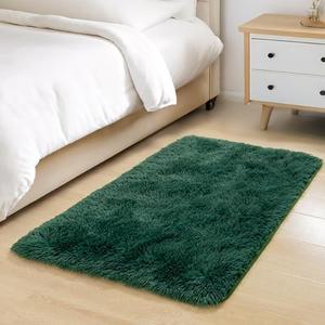 Zentavio Bedside Rugs Small 46*70 inch Shag Entry Entrance Rugs Soft Bedroom Carpet Area Rugs for Dorm College Essentials Non-Slip Living Room Throw Rug Home Decor Aesthetic Nursery Emerald Green Zentavio Bedside Rugs Small 46*70 inch Shag Entry Entrance Rugs Soft Bedroom Carpet Area Rugs for Dorm College Essentials Non-Slip Living Room Throw Rug Home Decor Aesthetic Nursery Emerald Green