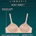Vanity Fair Women's Perfect T-Shirt Bra, Body Shine Full Coverage, Lightly Lined Cups up to DD, 40B