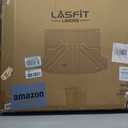 LASFIT Trunk Mat with Backrest Mat for Chevrolet Chevy Traverse 2024-2026 & GMC Acadia 2024-2026 & Buick Enclave 2025-2026, All Weather TPE Custom Fit Cargo Mat Trunk Liner with Backrest Mat, Black
