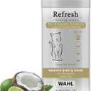 Wahl USA Cat Refresh Cleaning Wipes with Oatmeal Formula to Refresh and Clean Dirty Cats - 50 Count - 820017-500