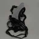 Dog Muzzle,Mesh Soft Muzzle for Small Medium Large Sized Dogs, Breathable Reflective Adjustable Puppy Muzzles with Collar for Scavenging Grooming Biting Chewing,Allows Panting and Drinking(Grey L)