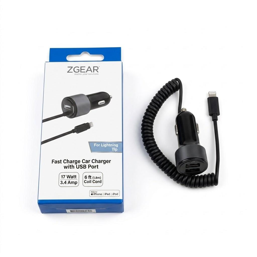 Fast Charger Car Charger With USB Port