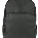 Wonder Nation Kids Unisex 16" Backpack, Solid Black