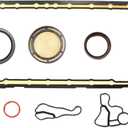 AUCERAMIC 11137600482 11137548031 N54 N55 Oil Pan Gasket Set Fit for 2008-2018 BMW 135i 135is 335i 335xi 335is 435i 535i 640i 740i 740Li X1 X3 X4 X5 X6 E82 E88 F01 F26 F87 3.0L Turbo N54B30 N55B30