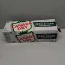 Canada Dry Zero Sugar Ginger Ale Soda, 12 fl oz cans, 12 pack (EXP 08/30/26)
