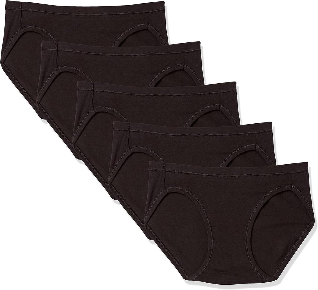 Hanes womens 5-pack Ultimate Comfortsoft Stretch Bikini Panty, 7/L