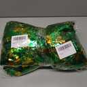 4 x 20/40/60/80 FT St Patricks Day Garland Decor Gold Green Shamrock Hat Tinsel Garland, Shiny Metallic Streamer Twist Garland Hanging St Patricks Day Decorations for Home Indoor Outdoor Party Supplies