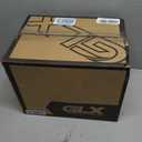 GLX GX11 Compact Motorcycle Helmet - Black, Large - Full Face w/ Tinted Visor, DOT Approved L