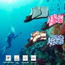 3mm Short Wetsuit Socks, Camouflage Low-Cut Neoprene Sock Keep Warm Non-Slip Diving Socks for Men Women Open Water Swimming Surfing Kayaking