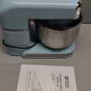 Kitchen In The Box Stand Mixer, 3.2qt Small Electric Food Mixer, 6 Speeds Portable Lightweight Kitchen Mixer For Daily Use With Egg Whisk,Dough Hook, Flat Beater (Blue)