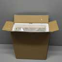 Gold Floating Picture Frame Set of 2, Glass Pressed Flower 8x10 Picture Frames, Tabletop Standing Large Lace Edge Gold Floating Frame for Photo Display